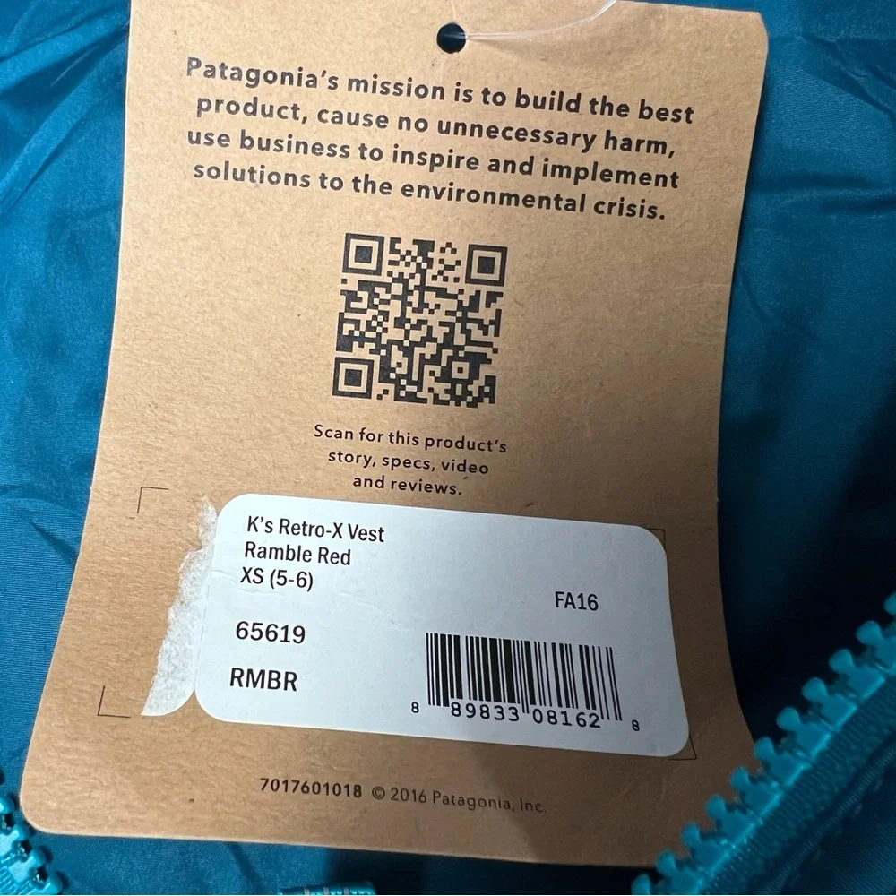 PATAGONIA Kids Retro-X fleece vest